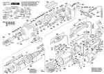 Bosch 0 601 18P 741 GDB 2200 WE Diamond Drilling Machine 110 V / GB Spare Parts GDB2200WE